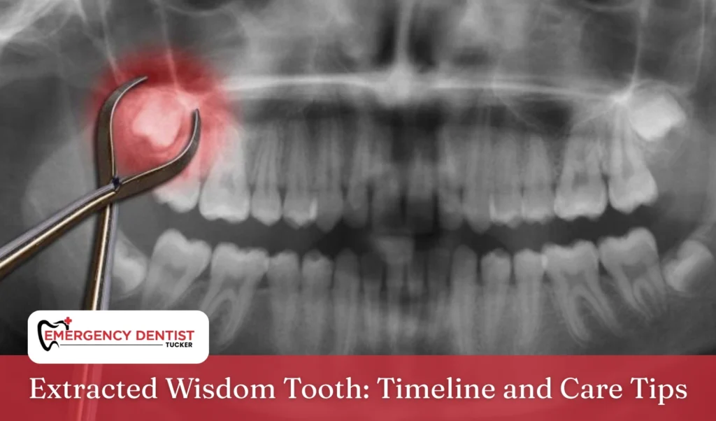 Extracted Wisdom Tooth Timeline and Care Tips